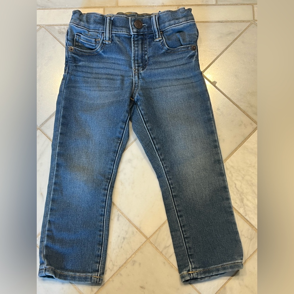 GAP Slim Fit Jeans toddler boys size 3T, blue